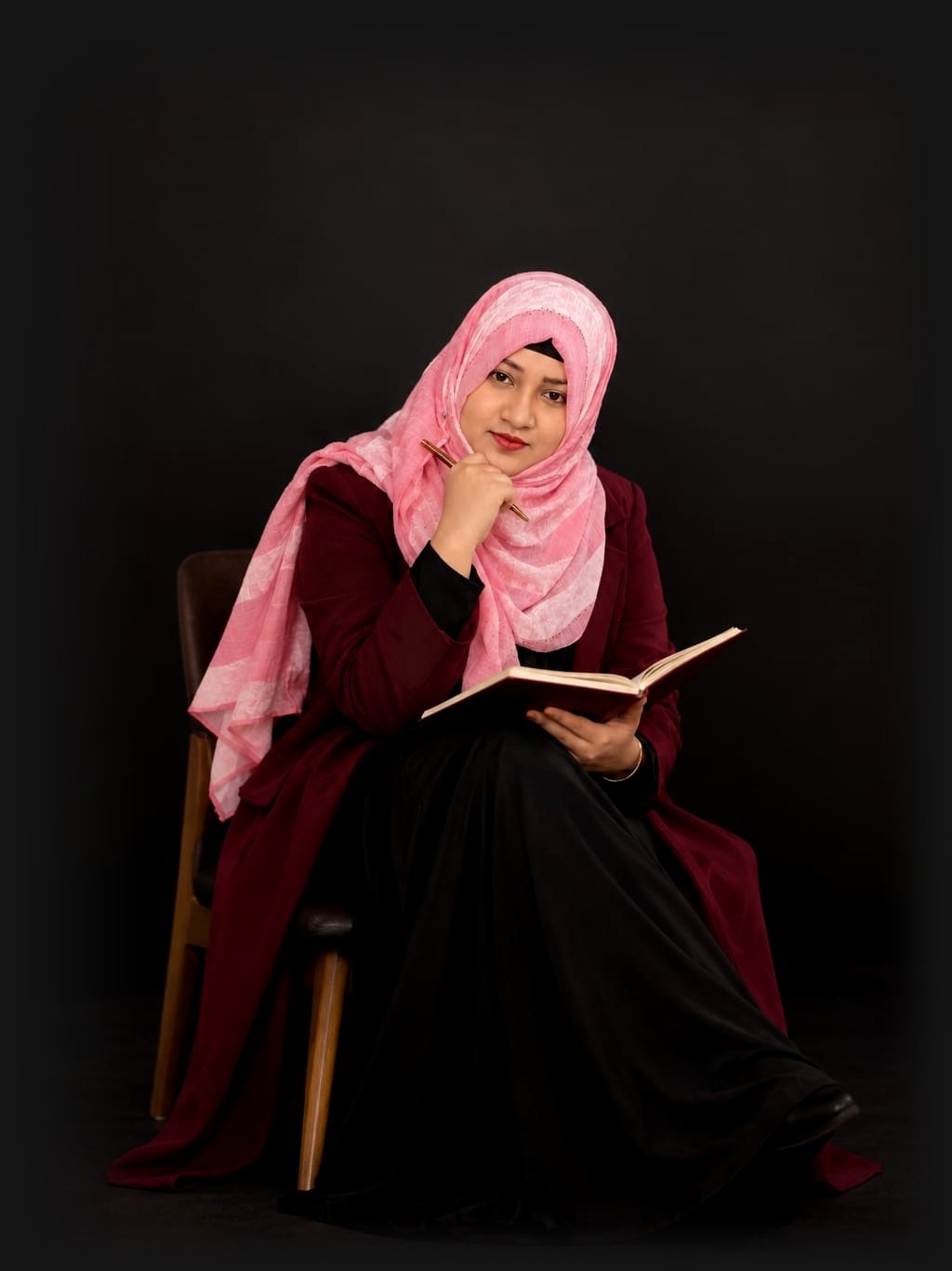 Fathima Samreen, founder of The Voice of Becoming Studio